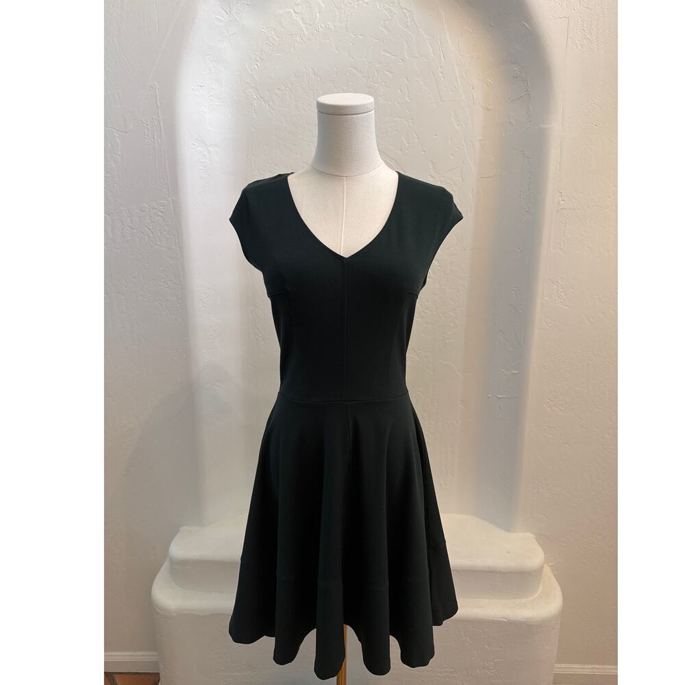 Bar III Black Fit-and-Flare Mini Dress